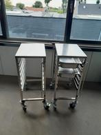 Regaalwagen, Zakelijke goederen, Horeca | Keukenapparatuur, Ophalen, Nieuw zonder verpakking, RVS Meubilair