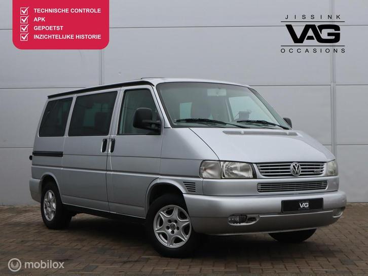 Volkswagen T4 Camper 6P Hefdak Stoelverw Cruise Airco Trekha, Caravans en Kamperen, Campers, Bedrijf, tot en met 2, Buscamper of Camperbus