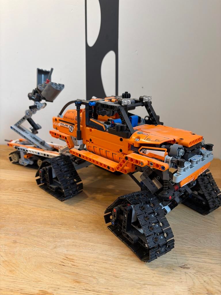 Lego technic noordpool truck 42038, Ophalen, Gebruikt, Complete set, Lego