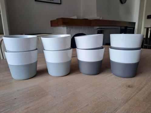 Koffiekopjes Eva Solo, grijs, 8 stuks., Huis en Inrichting, Keuken | Servies, Gebruikt, Kop(pen) en/of Schotel(s), Overige stijlen