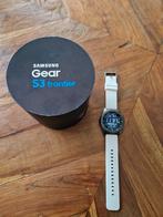 Samsung Gear S3 Frontier Smartwatch + 3 bandjes, Ophalen, Gebruikt, Zwart, Samsung