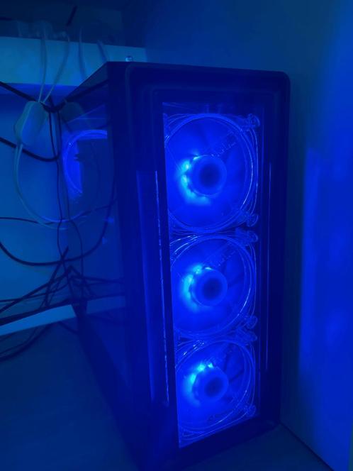 Complete game pc, Computers en Software, Desktop Pc's, Zo goed als nieuw, 2 tot 3 Ghz, SSD, 16 GB, Met videokaart, Met monitor