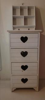 Houten kastje, Huis en Inrichting, Woonaccessoires | Kamerschermen, Ophalen, Gebruikt