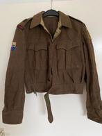 Battle dress 1948 met emblemen, Ophalen of Verzenden, Landmacht, Nederland