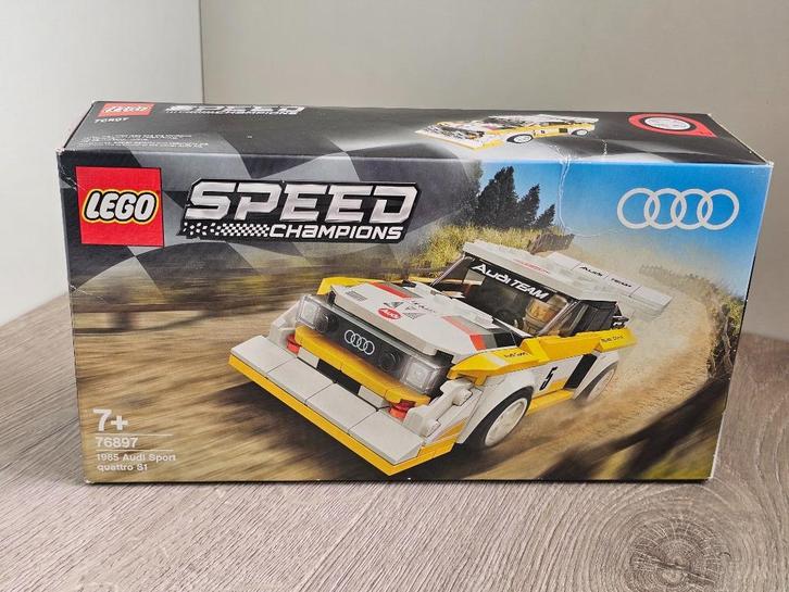 Lego Speed Ch. 76897, Audi Sport Quattro S1 1985 **NIEUW**, Kinderen en Baby's, Speelgoed | Duplo en Lego, Nieuw, Lego, Complete set