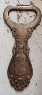 Verzilverde flessenopener SOLA 4 x 9 cm, Antiek en Kunst, Ophalen of Verzenden