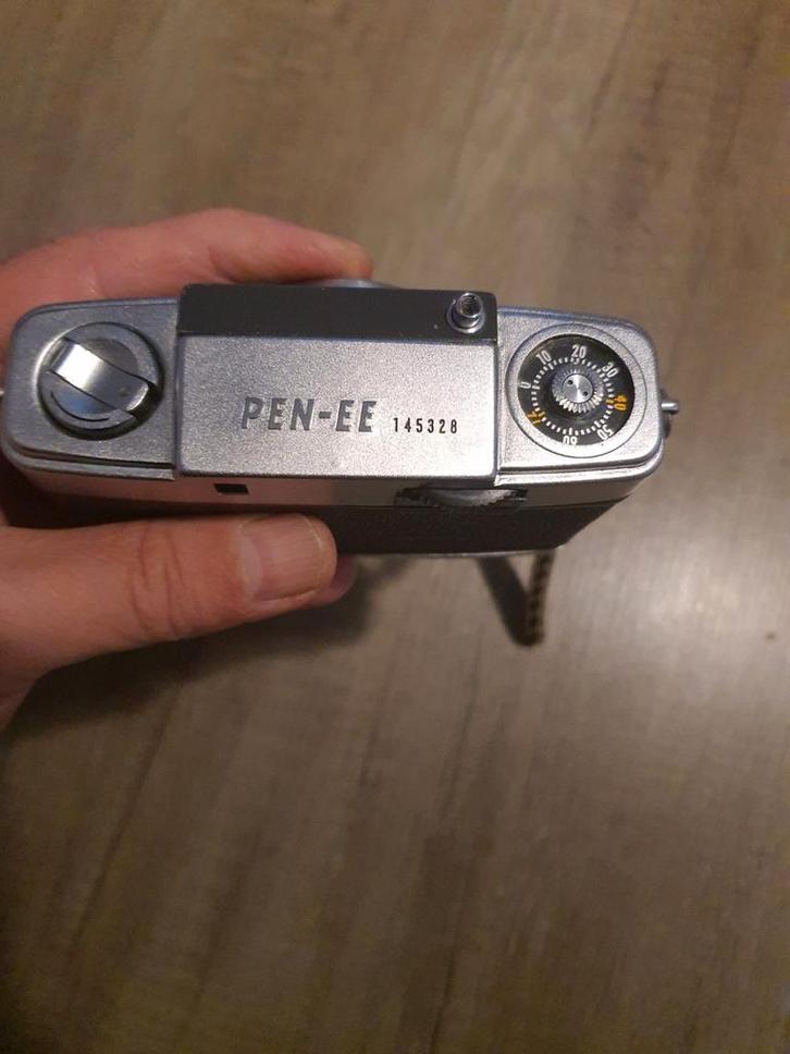 Olympus Pen EE vintage filmcamera – compact en stijlvol!, Audio, Tv en Foto, Fotocamera's Analoog, Zo goed als nieuw, Compact