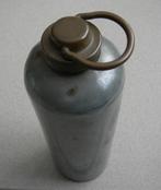 Ouderwetse verzinkte metalen warmhoud kruik / warmhoudkruik, Antiek en Kunst, Curiosa en Brocante, Ophalen of Verzenden