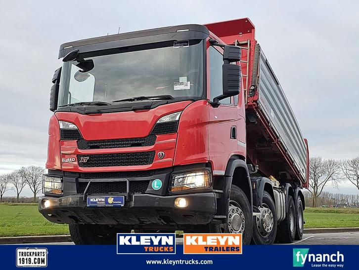 SCANIA G410 xt 8x4 retarder 3way, Auto's, Vrachtwagens, Bedrijf, Te koop, ABS, Airconditioning, Centrale vergrendeling, Cruise Control