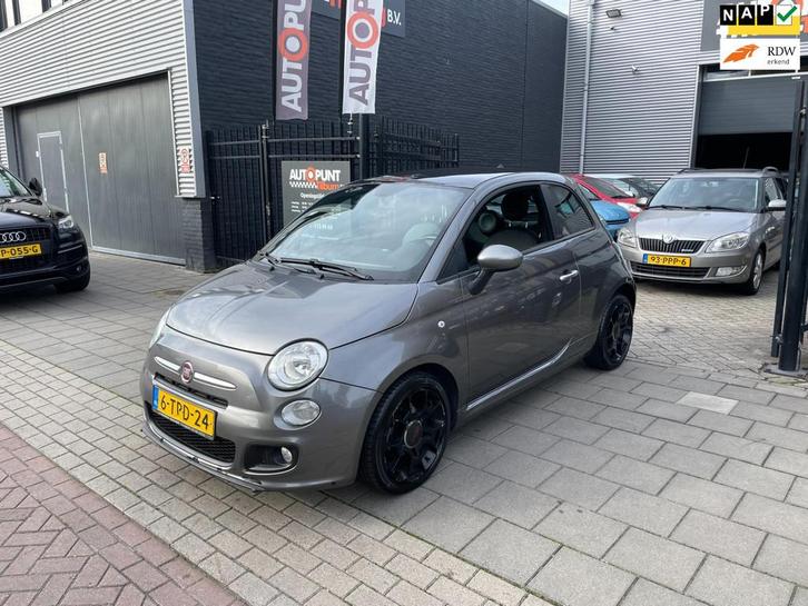Fiat 500 0.9 TwinAir Turbo 500S Sport 2e Eig! Airco PDC NAP, Auto's, Fiat, Bedrijf, Te koop, ABS, Airbags, Airconditioning, Centrale vergrendeling