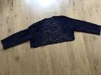 Vestje bolero, Blauw, Maat 42/44 (L), Ophalen of Verzenden, Zo goed als nieuw