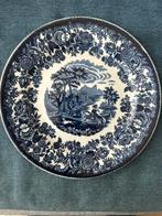 Vintage wandbord Petrus Regout-delfst blauw, Antiek en Kunst, Ophalen of Verzenden