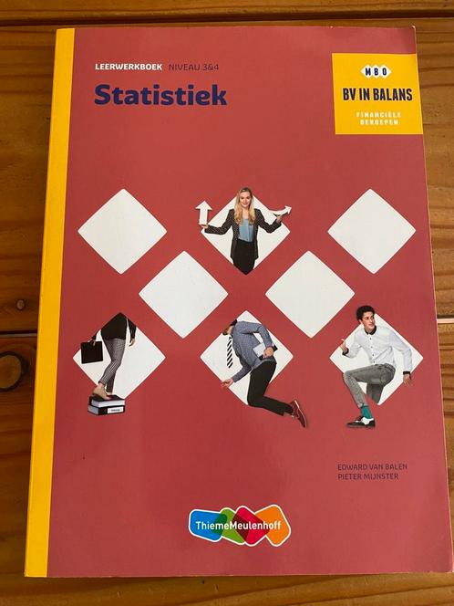 Leerwerkboek statistiek niveau 3 & 4, Boeken, Schoolboeken, Zo goed als nieuw, Nederlands, Overige niveaus, Ophalen of Verzenden