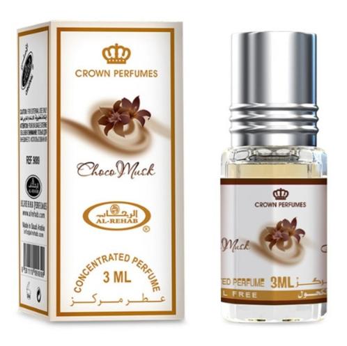 Al Rehab - Choco musk 3ml (voordeelpak) attar (12-pack), Sieraden, Tassen en Uiterlijk, Uiterlijk | Parfum, Nieuw, Ophalen of Verzenden