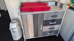 Stoere commode steigerhout, Ophalen, 50 tot 70 cm, 90 tot 105 cm, 100 cm of meer