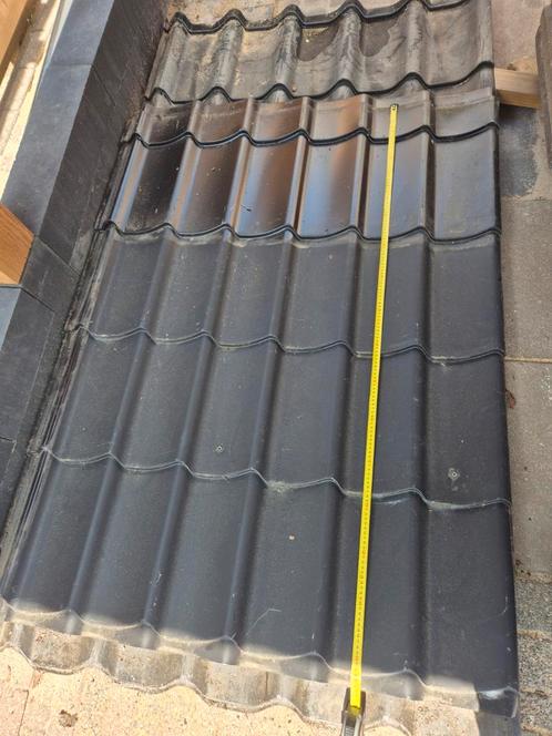 2 soorten Dakpanplaten golfplaten, Doe-het-zelf en Verbouw, Dakpannen en Dakbedekking, Gebruikt, Dakplaat of Dakpanplaat, Metaal