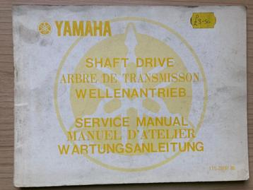Yamaha Shaft Drive 1977 Service Manual beschikbaar voor biedingen