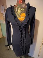 Donkerblauw vest, Ophalen of Verzenden, Zo goed als nieuw, Maat 36 (S), Blauw