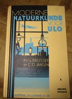 moderne natuurkunde ULO deel I - H.G. Brussee en C.D. Jansen, Verzenden, Zo goed als nieuw, Overige niveaus, W.J. Thieme & Cie