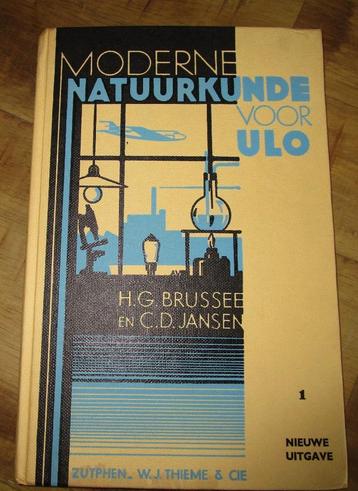 moderne natuurkunde ULO deel I - H.G. Brussee en C.D. Jansen beschikbaar voor biedingen