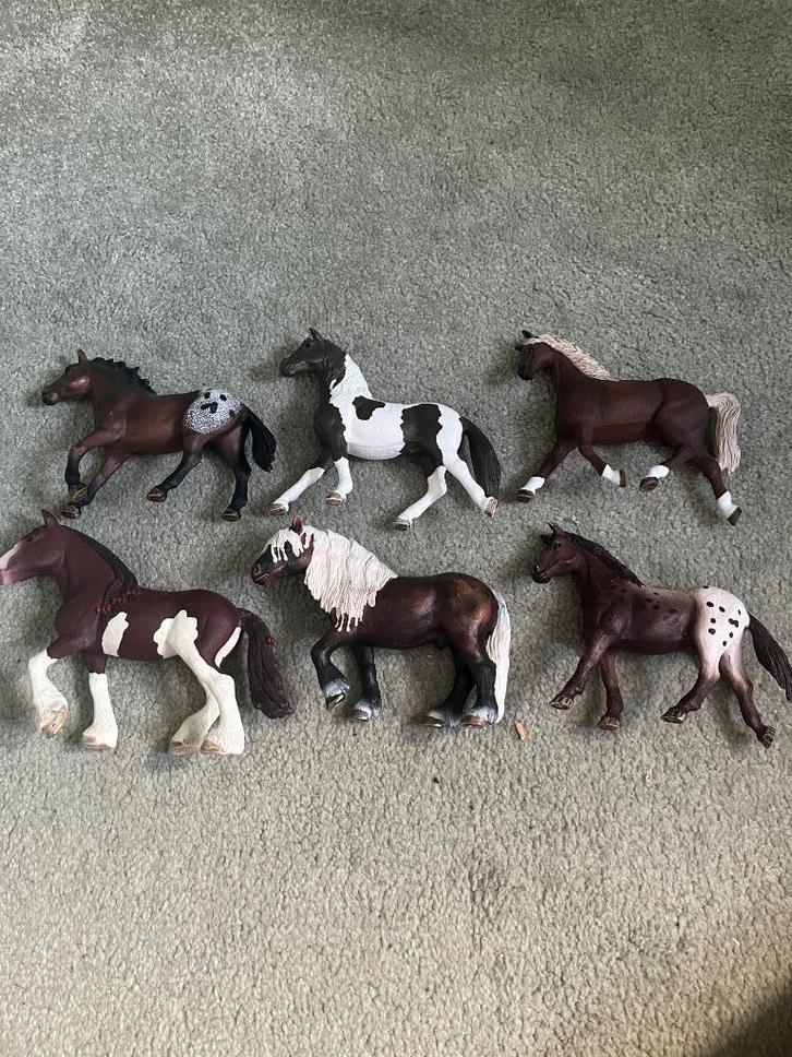 Schleich paarden en diertjes te koop, Verzamelen, Speelgoed, Gebruikt, Ophalen of Verzenden