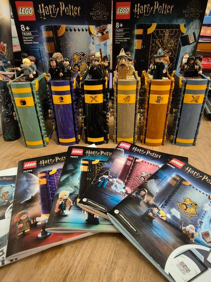 LEGO Harry Potter boek Hogwarts Moments Complete Collectie!, Kinderen en Baby's, Speelgoed | Duplo en Lego, Gebruikt, Lego, Complete set