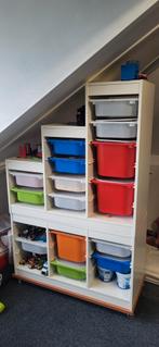 2x Trofast Ikea kast met bakken, Huis en Inrichting, Kasten | Ladekasten, Ophalen, Gebruikt, 50 tot 100 cm, Minder dan 100 cm