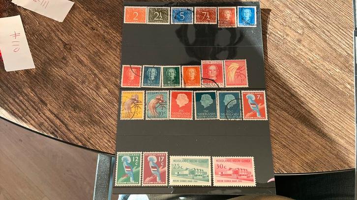 #110 Kleine verzameling Nieuw Guinea, Postzegels en Munten, Postzegels | Nederlands-Indië en Nieuw-Guinea, Ophalen of Verzenden