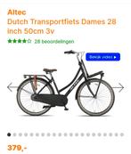 Altec Dutch Transportfiets Dames 28 inch 50cm 3v, 47 tot 50 cm, Versnellingen, Nieuw, Ophalen
