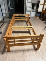 Houten bedframe - Deense kwaliteit, Gebruikt, 90 cm, Eenpersoons, Bruin