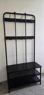 IKEA NIPÅSEN Kapstok en bank m schoenopberger, Huis en Inrichting, Woonaccessoires | Kapstokken, Zo goed als nieuw, Metaal, 150 tot 200 cm