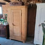 Brocante oude smalle eendeurskast garderobekast kledingkast, Ophalen