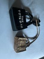 The Tote Bag tas Zwart en panter, Ophalen of Verzenden, Zo goed als nieuw, Zwart, Handtas