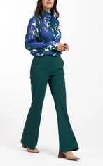 Studio Anneloes Noa flair bonded trousers deep green XS, Studio Anneloes, Ophalen of Verzenden, Zo goed als nieuw, Maat 34 (XS) of kleiner