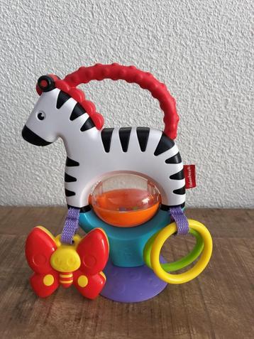 Fisher-Price stoelzuiger zebra - activity met zuignap. PRIMA beschikbaar voor biedingen
