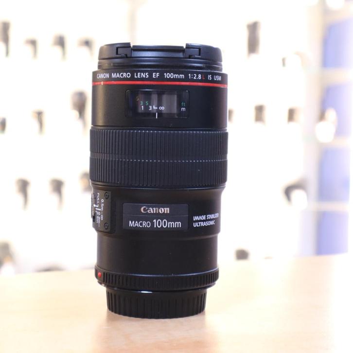 Canon EF 100mm 2.8L MACRO (Harderwijk), Audio, Tv en Foto, Fotografie | Lenzen en Objectieven, Zo goed als nieuw, Macrolens, Ophalen of Verzenden