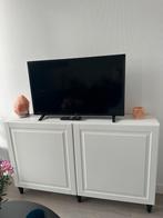 Witte IKEA TV Meubel BESTÅ, Huis en Inrichting, Kasten | Televisiemeubels, Ophalen, 100 tot 150 cm, Overige materialen, Zo goed als nieuw