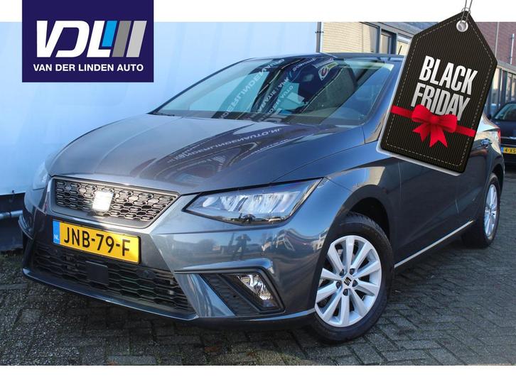SEAT Ibiza 1.0 EcoTSI Stoel verwarming l All Season banden l, Auto's, Seat, Bedrijf, Te koop, Ibiza, ABS, Achteruitrijcamera, Adaptive Cruise Control