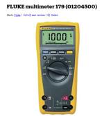 Fluke 179, Ophalen, Zo goed als nieuw, Multimeter