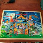 Houten puzzel 192 stukken Goki, Hobby en Vrije tijd, Denksport en Puzzels, Ophalen of Verzenden, Minder dan 500 stukjes, Zo goed als nieuw
