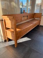 Houten klepbank. m, Ophalen