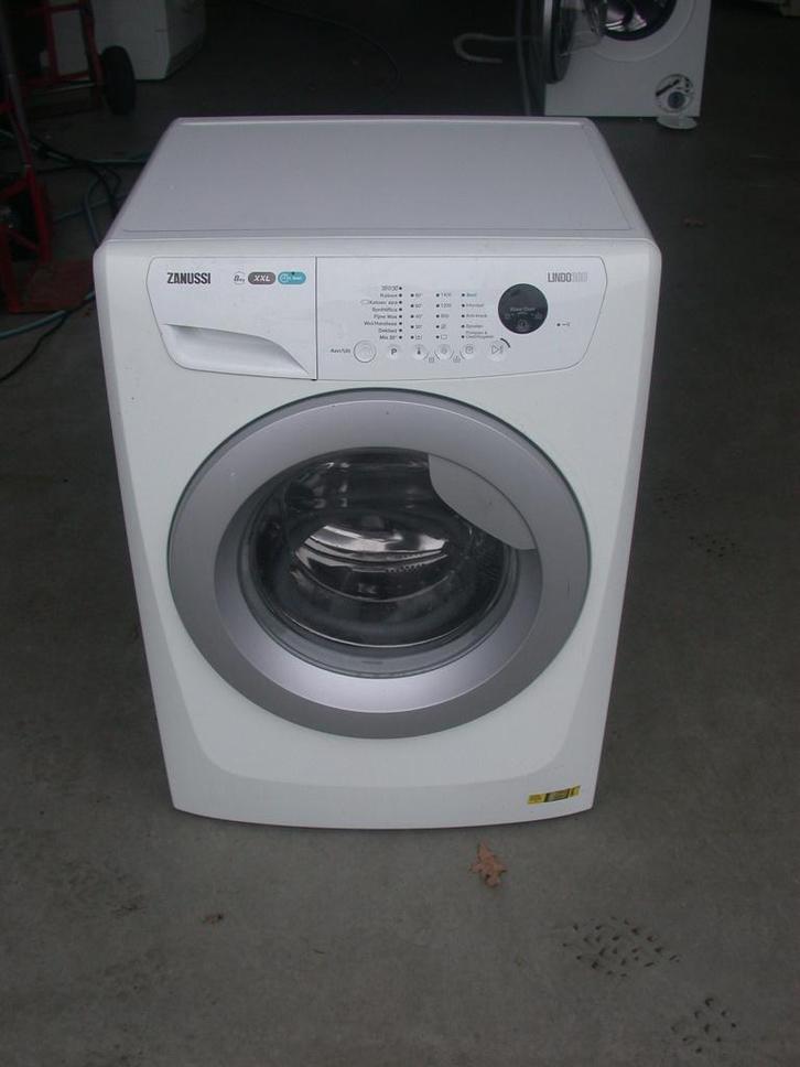 SA3) Keurige Zanussi wasmachine, 8kg/1400T, A+++, Witgoed en Apparatuur, Wasmachines, Gebruikt, Voorlader, 8 tot 10 kg, 85 tot 90 cm