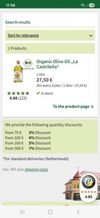 Spaanse Olijfolie Extra Vierge - La Castrileña I have 6, Diversen, Levensmiddelen, Ophalen of Verzenden