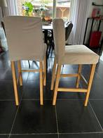 BERGMUND barstoel eiken, 1 kruk, Ophalen, Zo goed als nieuw, 60 tot 90 cm