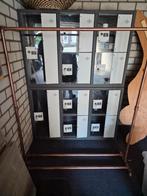 Metalen Lockers met deuren, Huis en Inrichting, Kasten | Kledingkasten, Ophalen, 25 tot 50 cm, Minder dan 100 cm