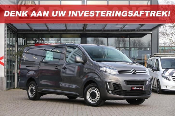 Citroën Jumpy 2.0 BlueHDI 180 | Aut. | L3 | Orig. Navi | Cr, Auto's, Bestelauto's, Bedrijf, Te koop, ABS, Achteruitrijcamera, Airbags
