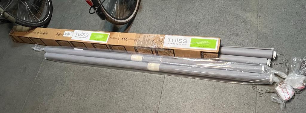 5 rolgordijnen van tuis te koop, Huis en Inrichting, Stoffering | Gordijnen en Lamellen, Zo goed als nieuw, Ophalen