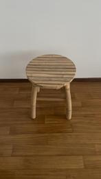 Houten Krukje / Bijzettafeltje, Huis en Inrichting, Krukjes, Ophalen, Zo goed als nieuw, Hout