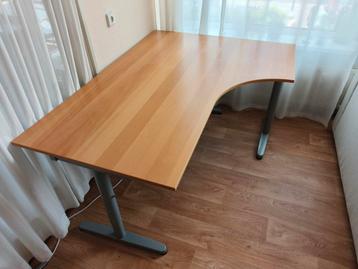 IKEA Galant Hoekbureau, 160 x 80/120 cm