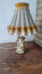 Vintage Beeldje Schemerlampje, Huis en Inrichting, Lampen | Tafellampen, Stof, Gebruikt, Vintage, Ophalen of Verzenden